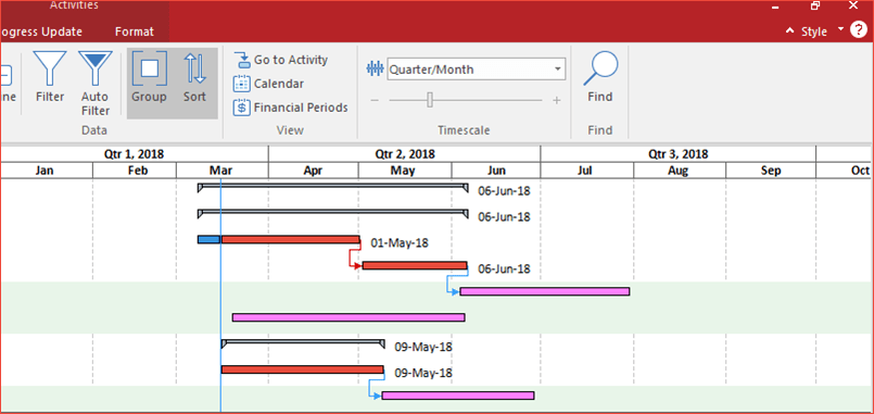 Gantt Preview