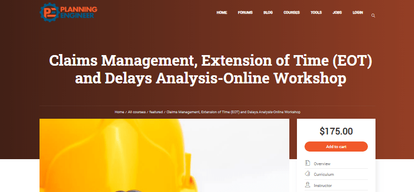 Claims management extension of time eot and delays analysis