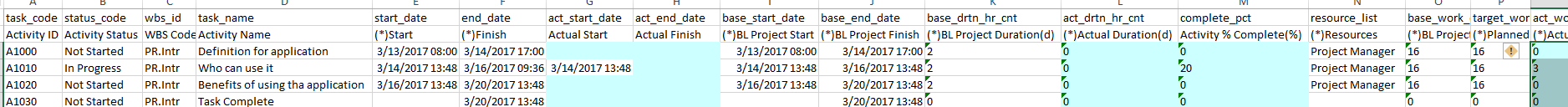 P6 manual update