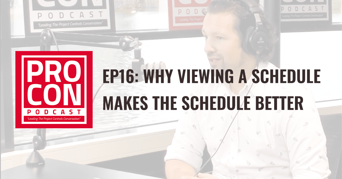 Primaned Procon Podcast EP16 – The Project Schedule and Project Controls