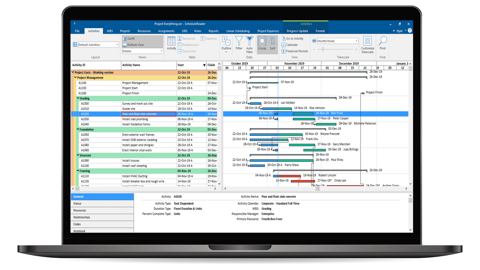 ScheduleReader app