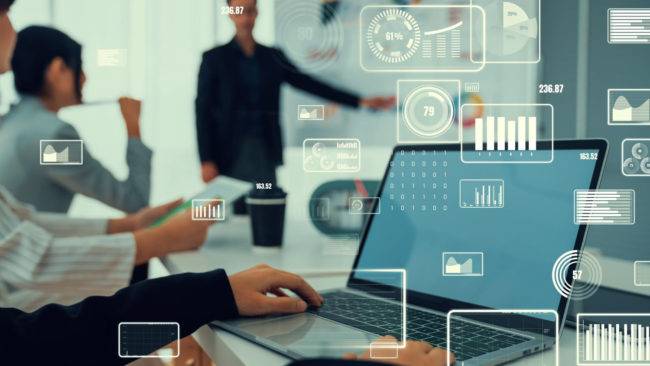Project Management Tools: From Pen & Paper to Modern Software 9 business dashboard financial data analysis envisional graphic 1 650x366 1
