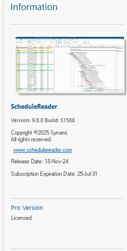 Introducing ScheduleReader 9.8: Explore the Latest Features and Enhancements 8 image 3