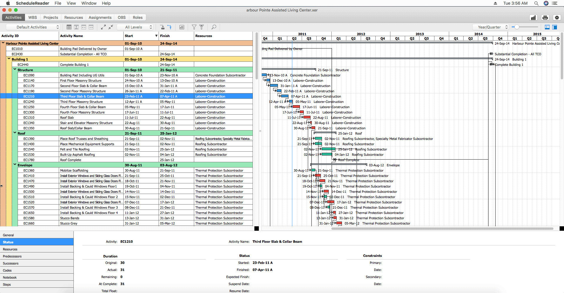 activity view mac