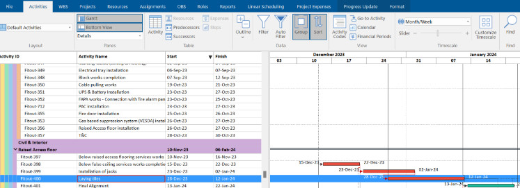 Leads and Lags in Project Management 5 Screenshot 2023 12 08 104949 1