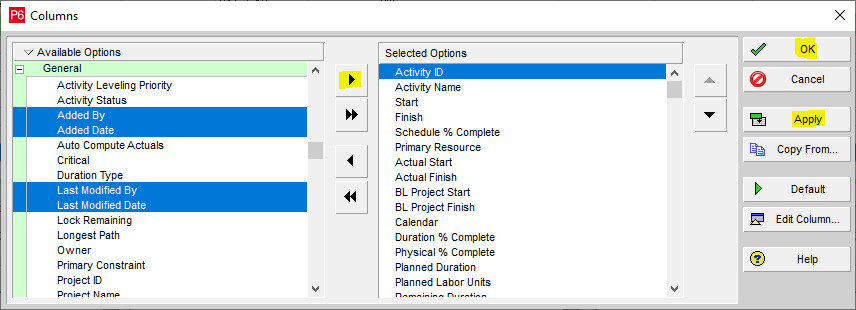 35 Primavera P6 Tips, Tricks and Shortcuts Schedulers Can't Do Without 58 changes