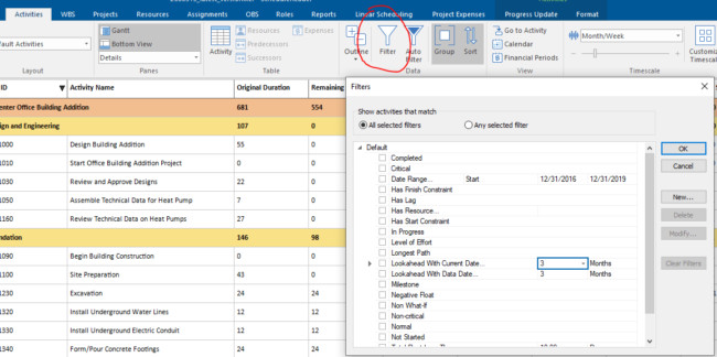 The Power of Primavera P6 Lookahead Schedules 20 look ahead schedule sixteen 650x324 1