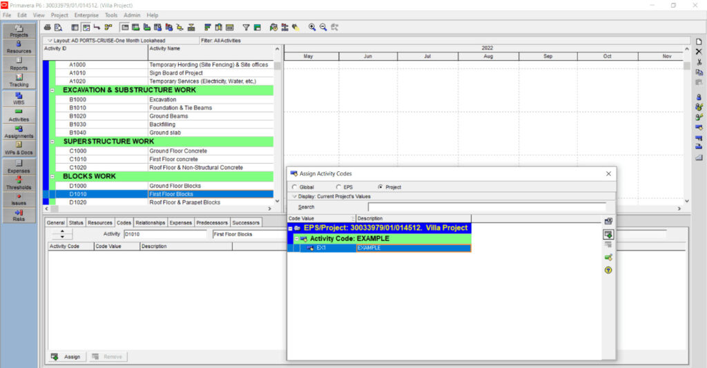 Primavera P6 Activity Codes Explained: How to Convert EPS Activity Code to Project Code 8 primavera p6 activity codes 4 min