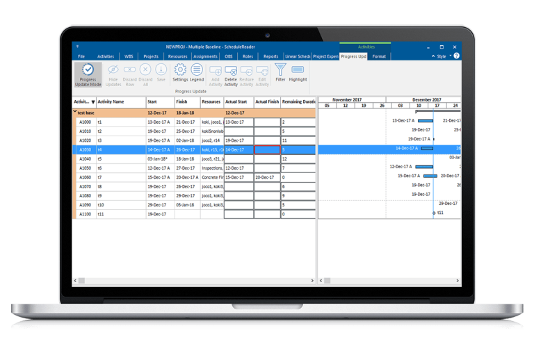 On Site Teams 22 progress update schedulereader 768x505 1