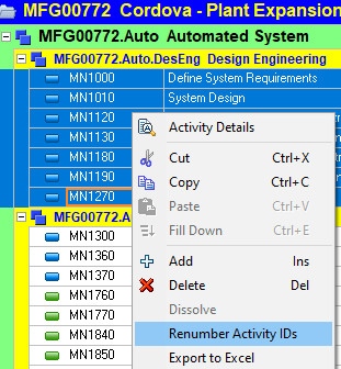 35 Primavera P6 Tips, Tricks and Shortcuts Schedulers Can't Do Without 16 renumbering