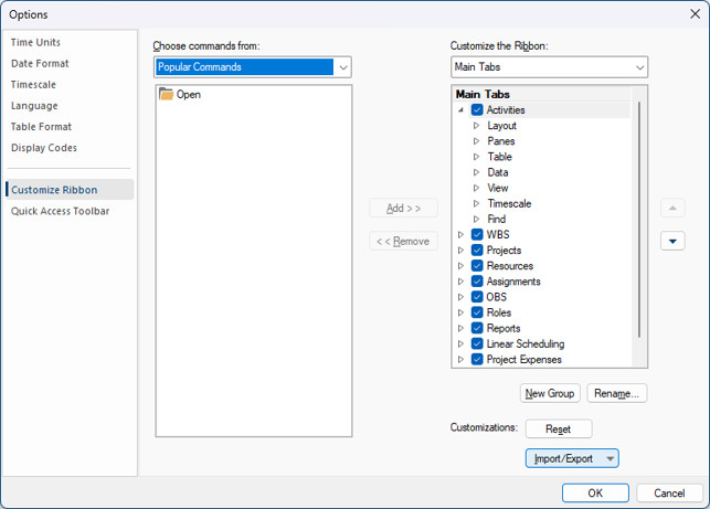 Introducing ScheduleReader 9.6: Learn all about the new functionalities 8 ribons custom