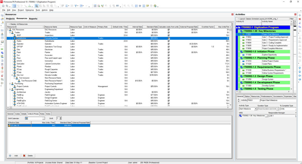 35 Primavera P6 Tips, Tricks and Shortcuts Schedulers Can't Do Without 55 split view min