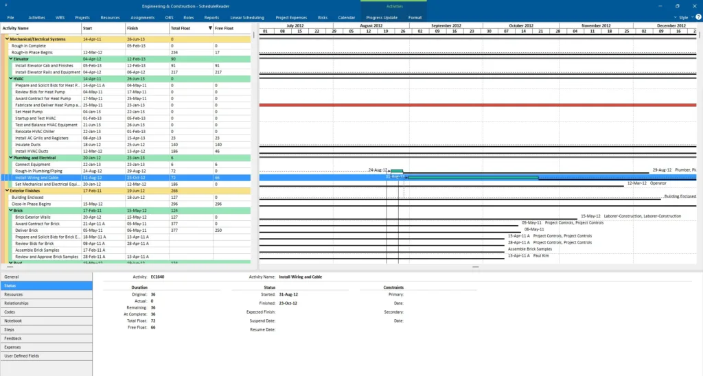 Free Float VS Total Float 11 status